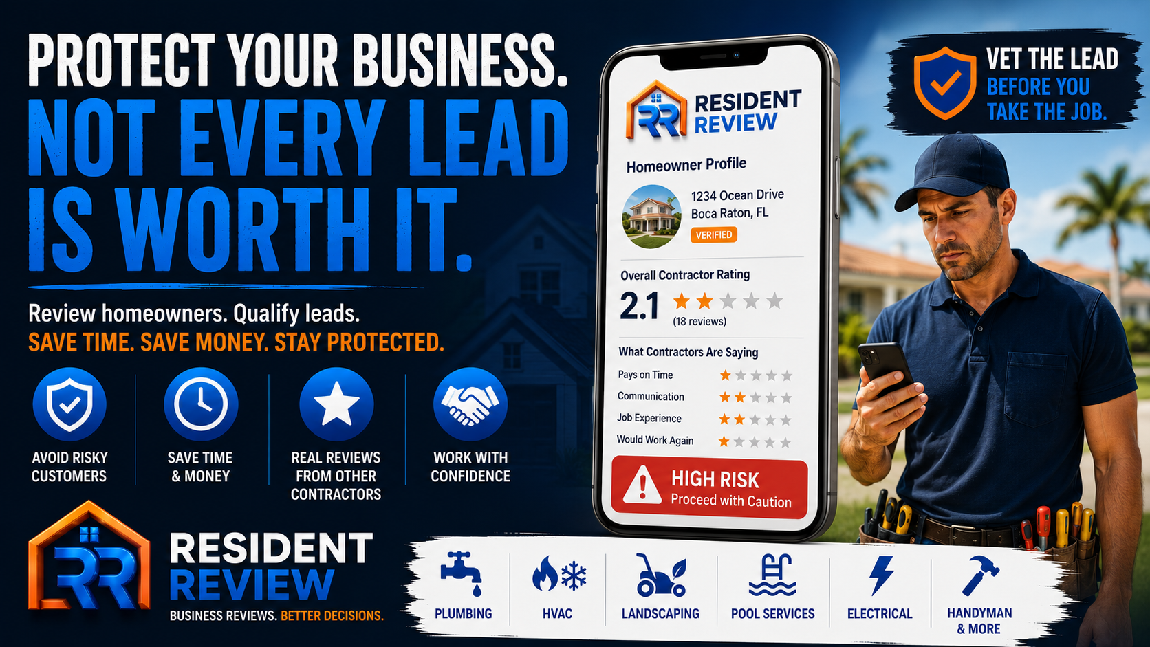 The Hidden Cost of Bad Customers: How Resident Review Helps Contractors Protect Profits, Reduce Risk, and Grow Smarter